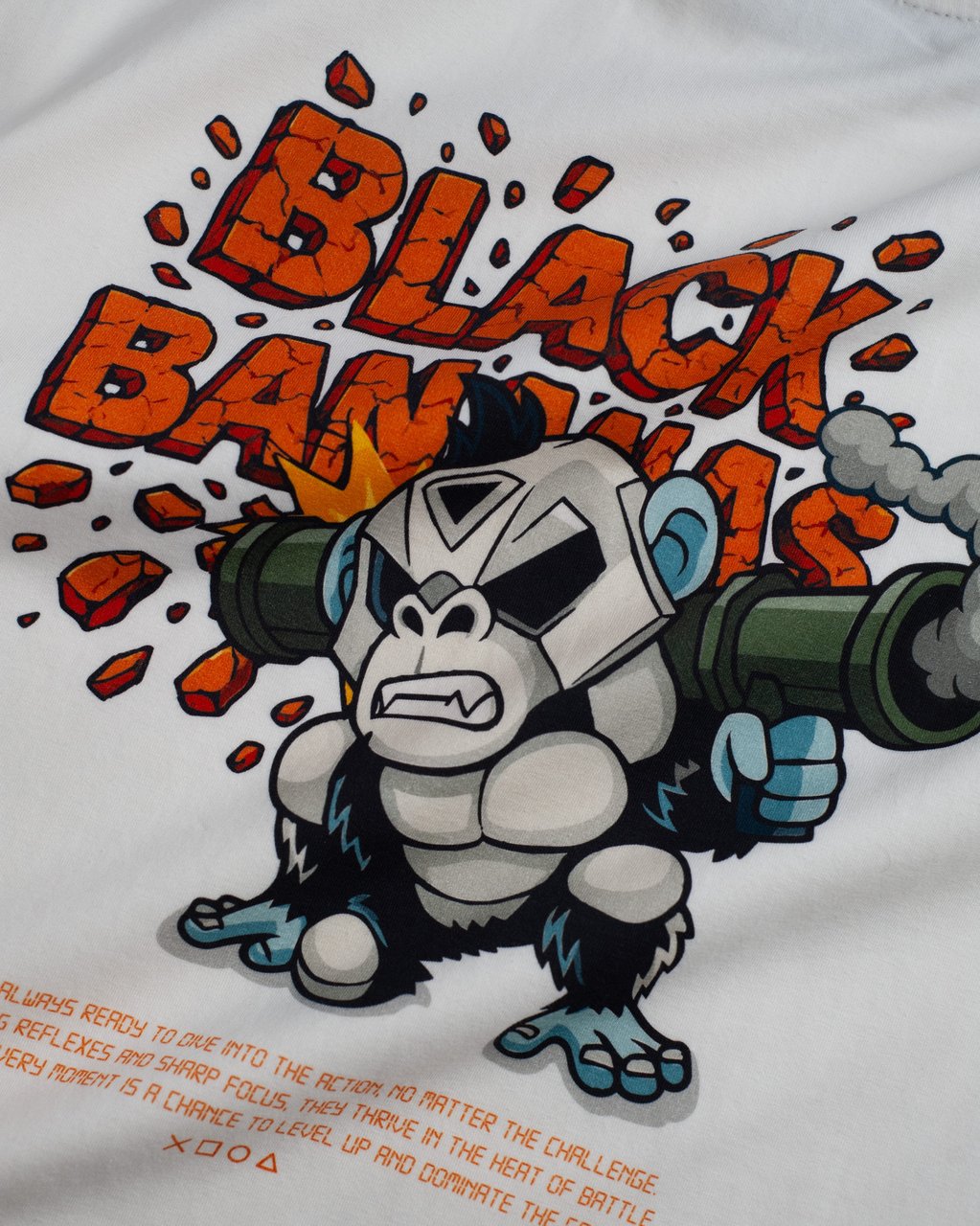 Black Bananas KIDS EXPLODE T-SHIRT Wit
