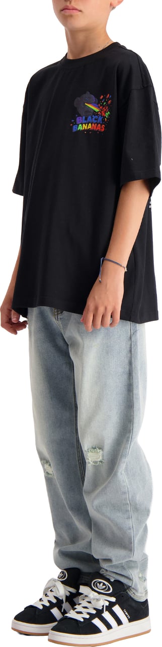 Black Bananas KIDS LASER T-SHIRT Zwart