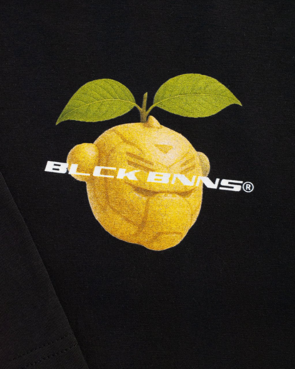 Black Bananas KIDS LEMON T-SHIRT Zwart