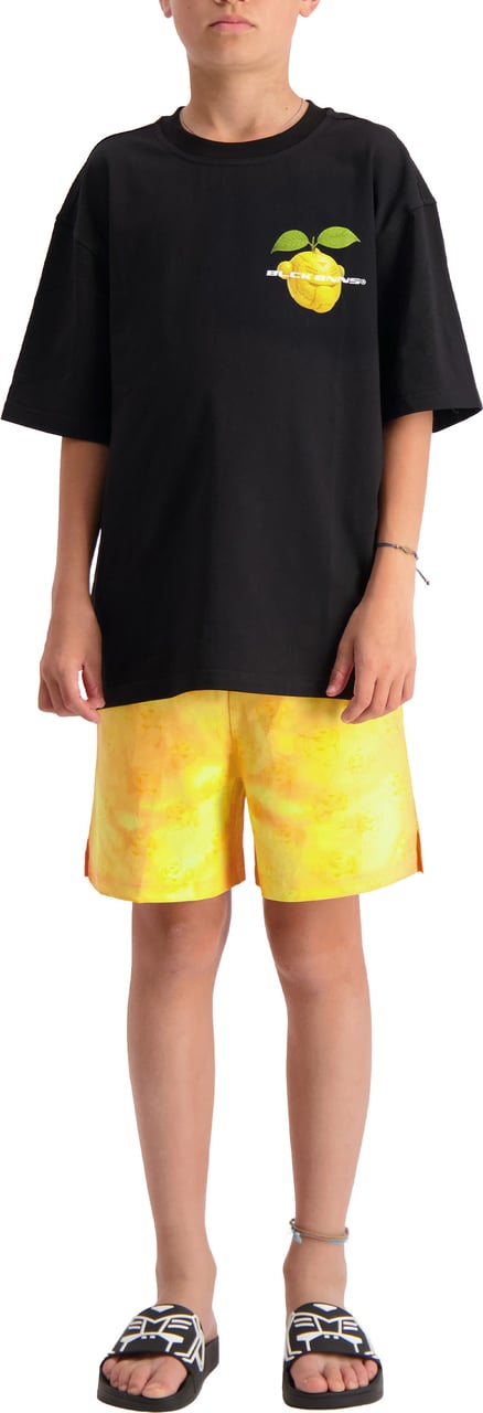 Black Bananas KIDS LEMON T-SHIRT Zwart