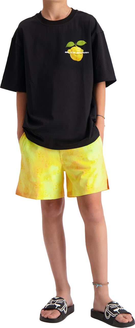 Black Bananas KIDS LEMON T-SHIRT Zwart
