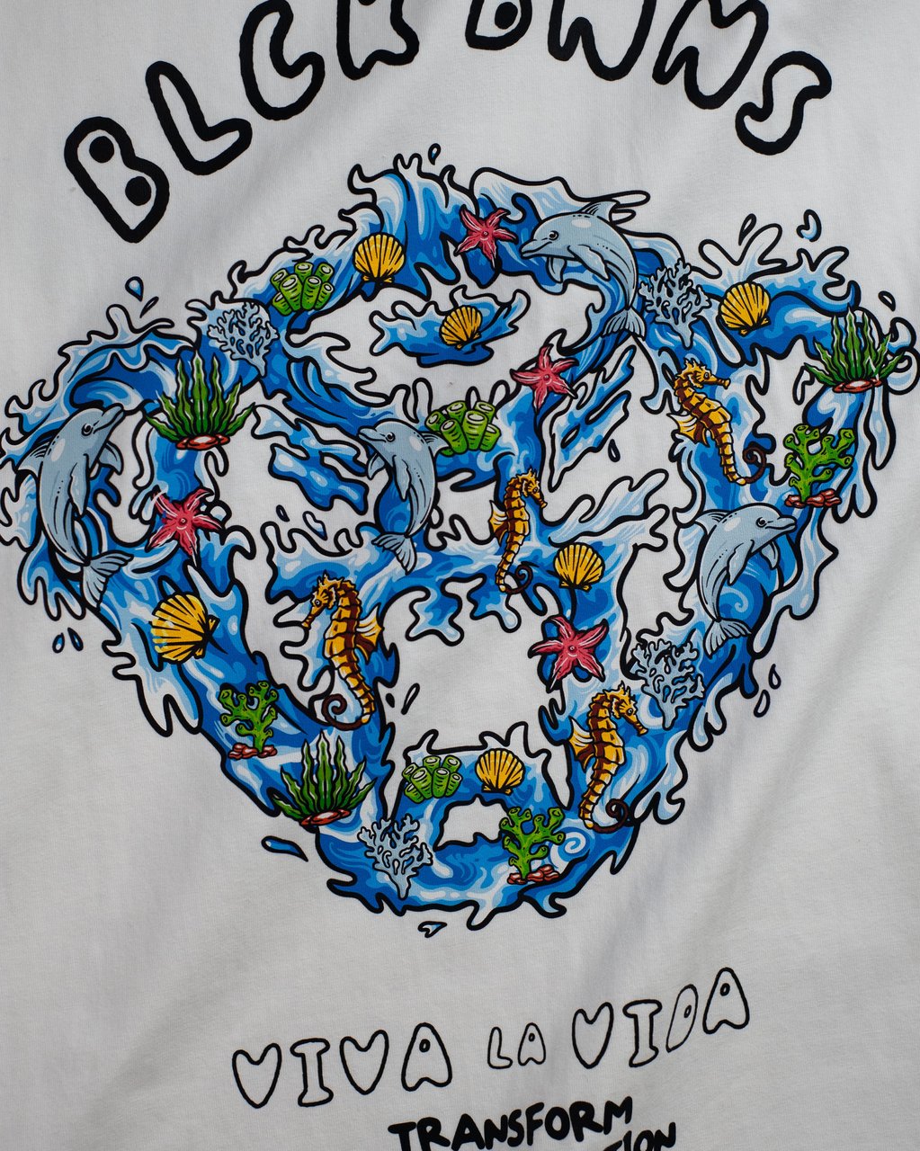 Black Bananas KIDS WAVE T-SHIRT Wit