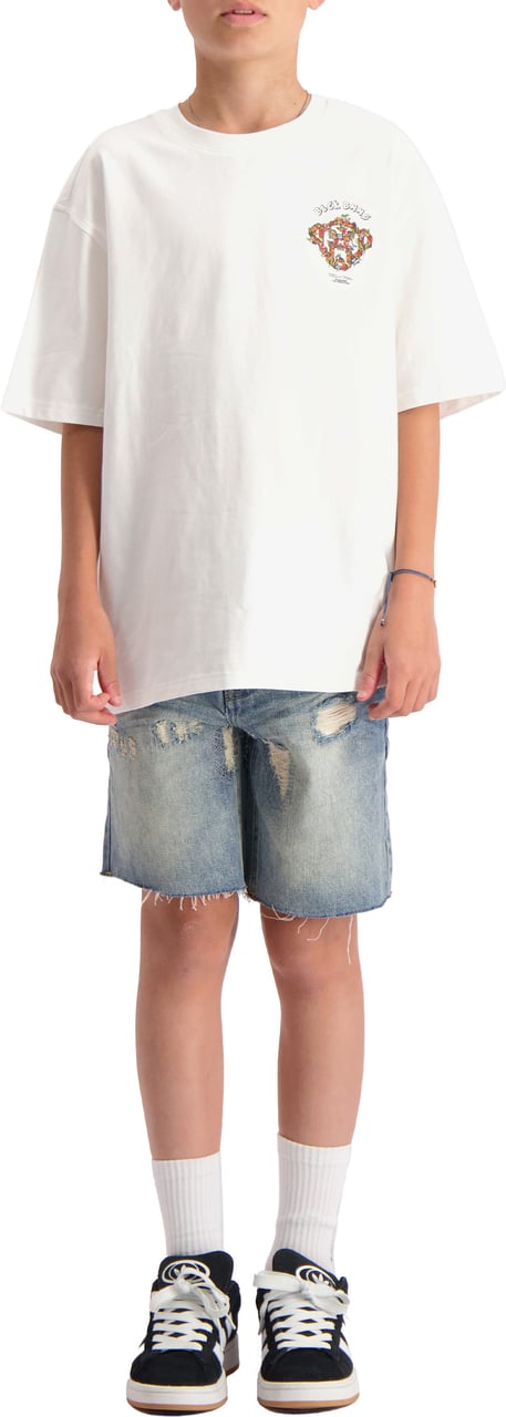 Black Bananas KIDS JUNGLE T-SHIRT Wit