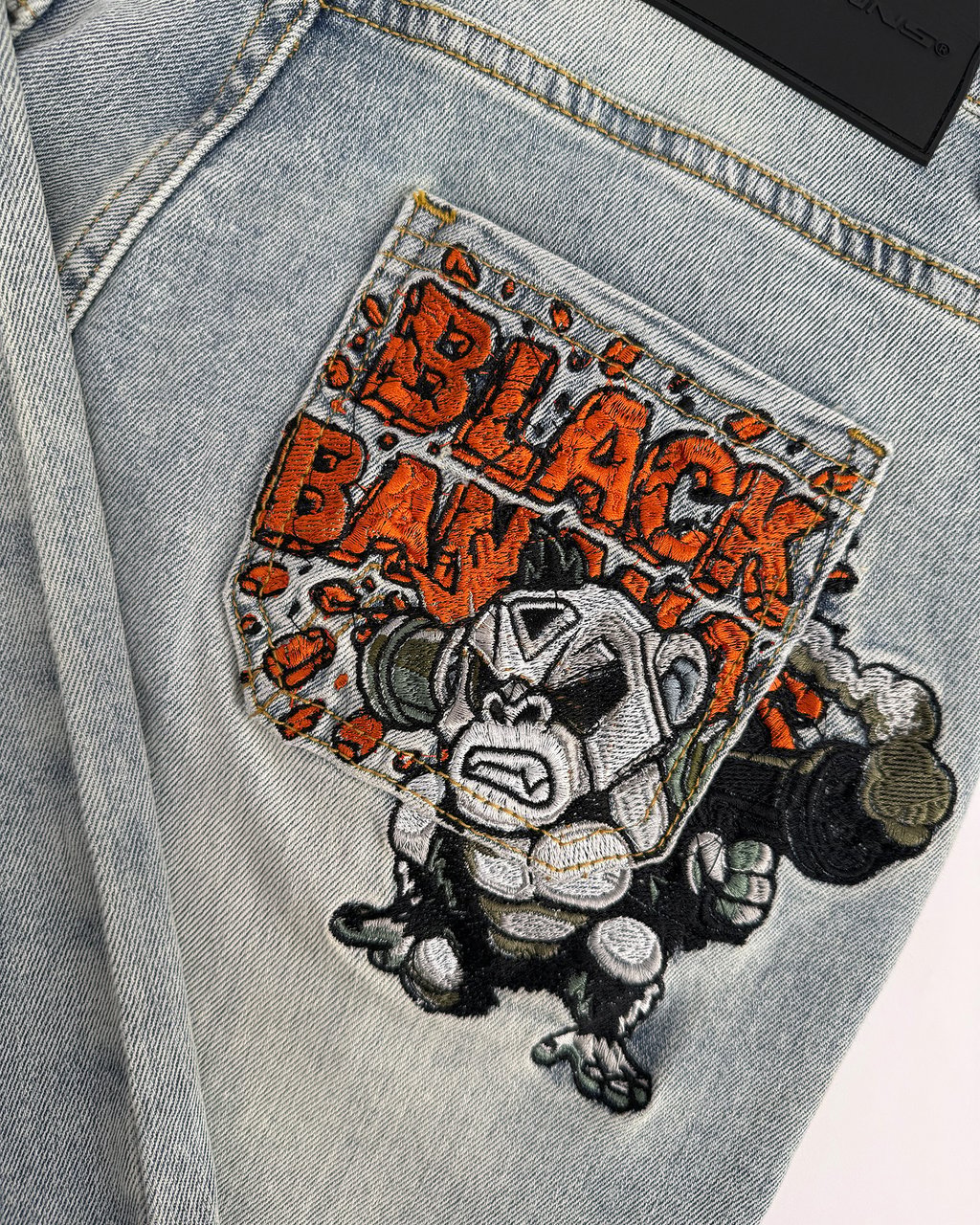 Black Bananas KIDS EXPLODE DENIM Lichtblauw