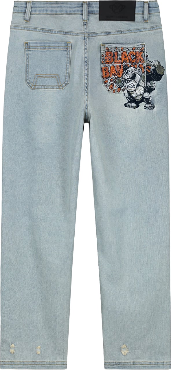 Black Bananas KIDS EXPLODE DENIM Lichtblauw