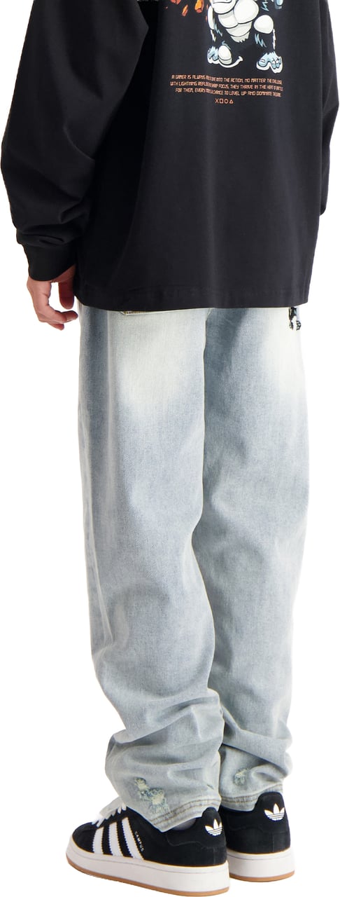 Black Bananas KIDS EXPLODE DENIM Lichtblauw