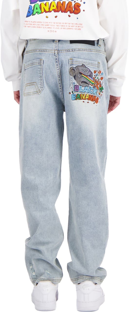 Black Bananas KIDS LASER DENIM Lichtblauw