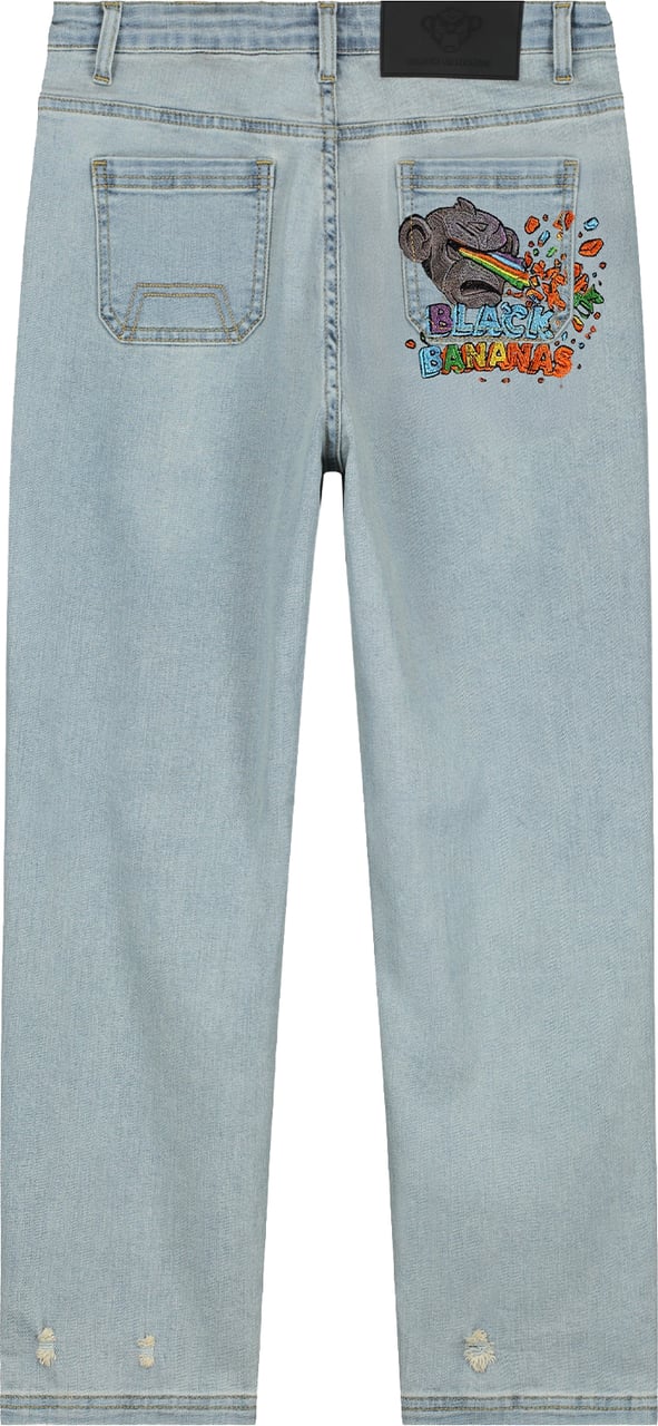 Black Bananas KIDS LASER DENIM Lichtblauw