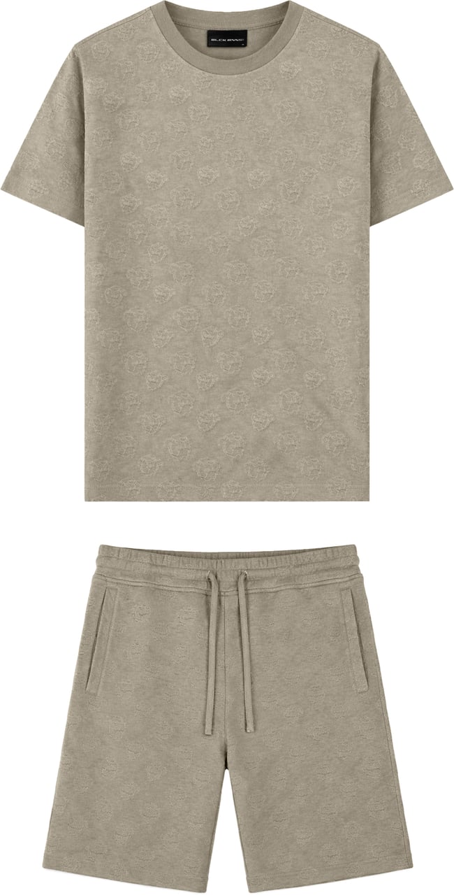 Black Bananas KIDS LASERED TWINSET Beige