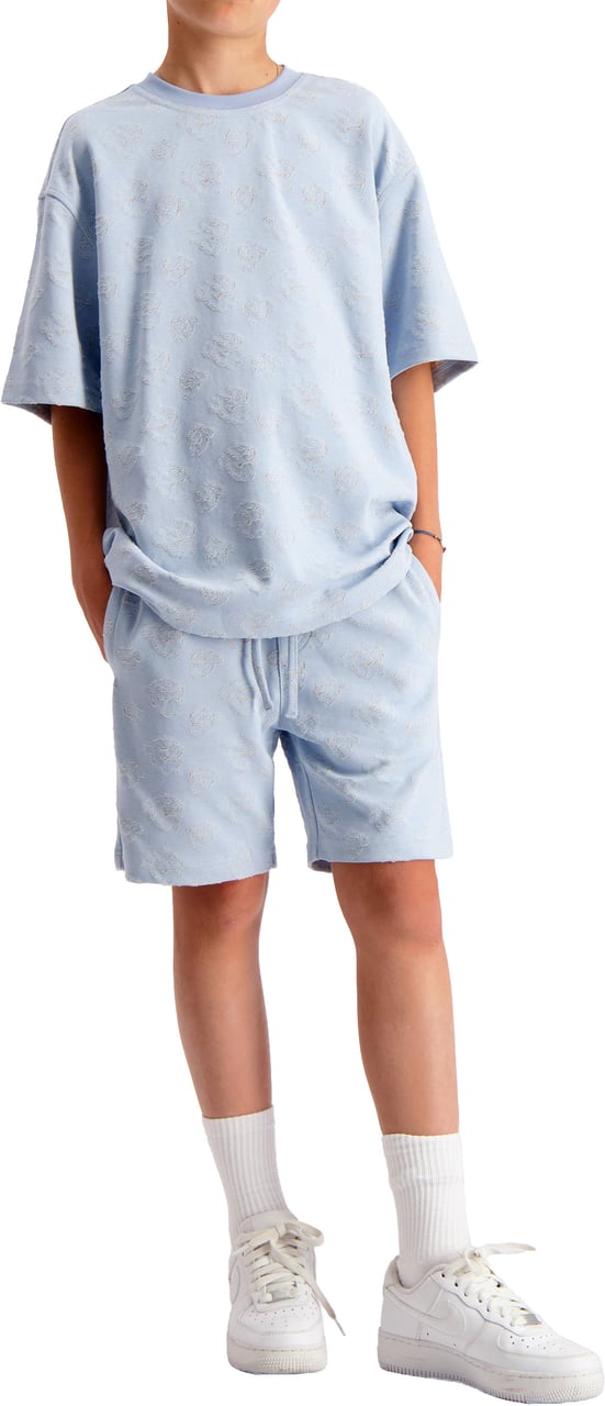 Black Bananas KIDS LASERED TWINSET Lichtblauw