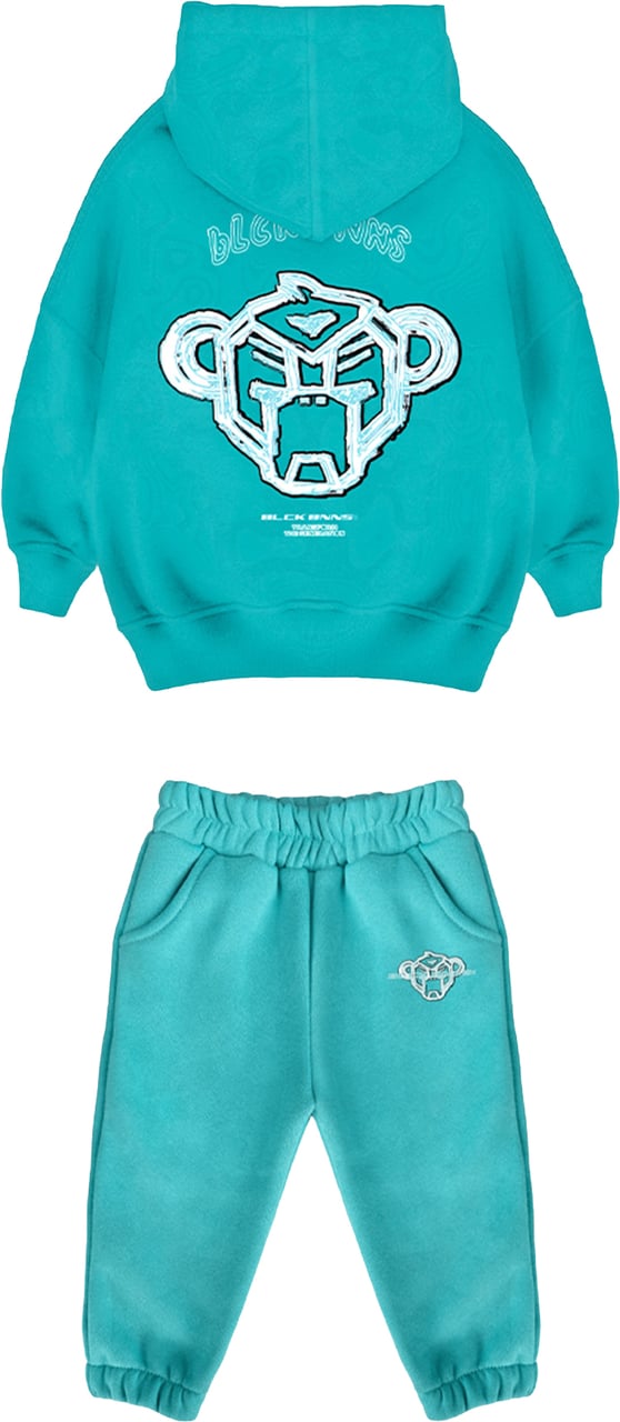 Black Bananas MC SKETCH SWEATSUIT Blauw