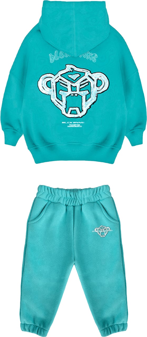 Black Bananas MC SKETCH SWEATSUIT Blauw