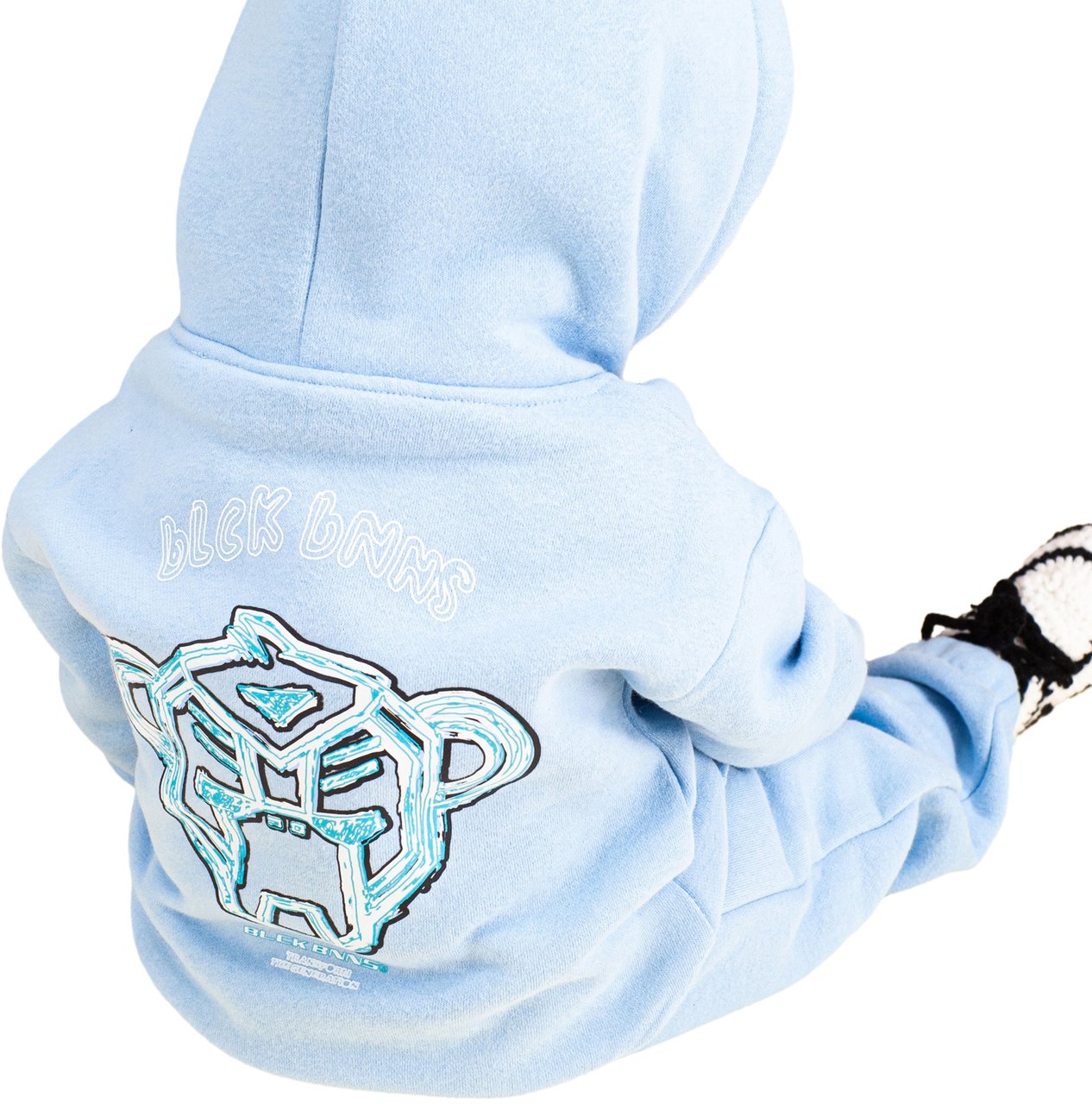 Black Bananas MC SKETCH SWEATSUIT Lichtblauw