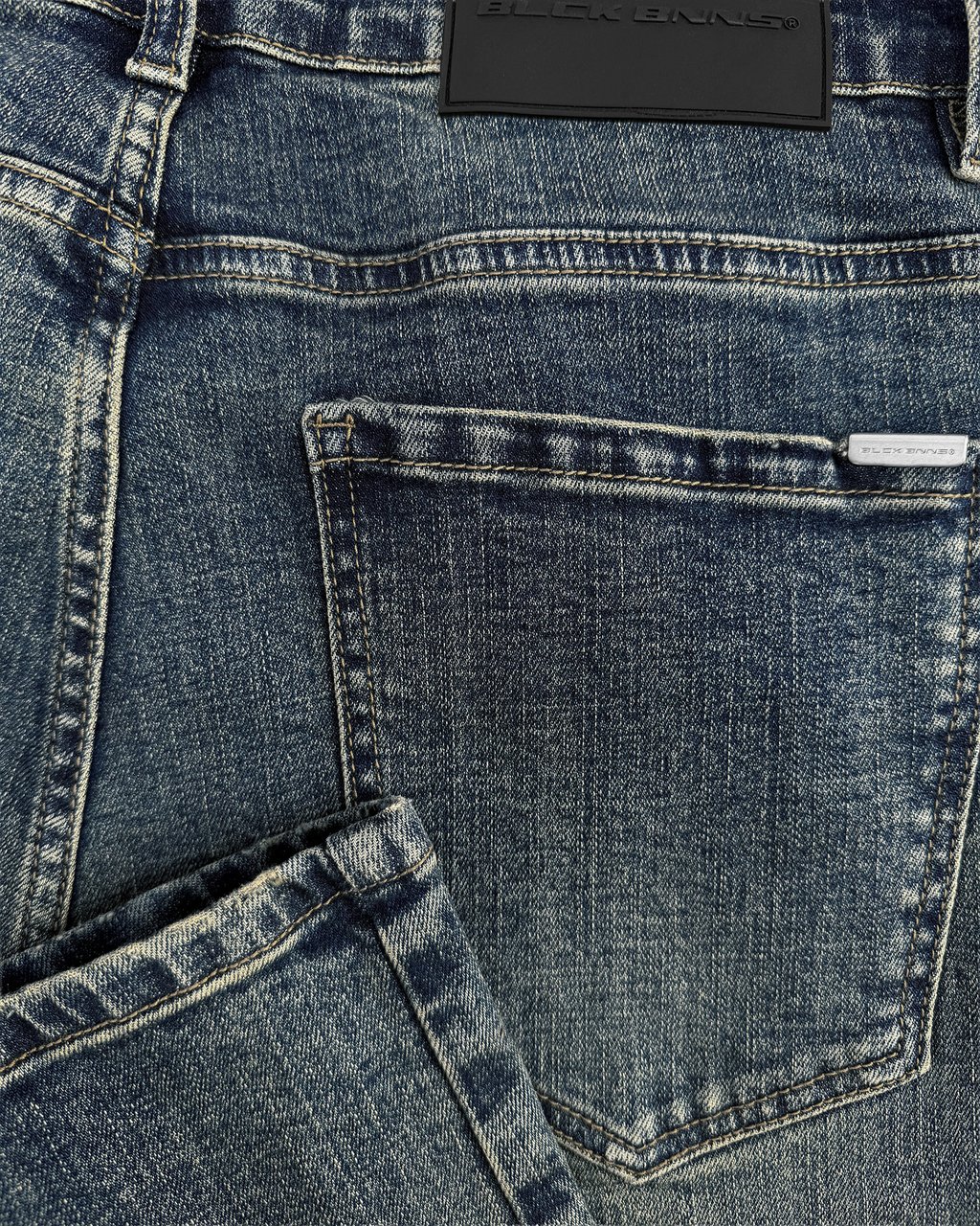 Black Bananas SOFT EDGE SLIM DENIM Blauw