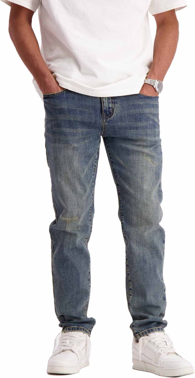 Black Bananas SOFT EDGE SLIM DENIM Blauw