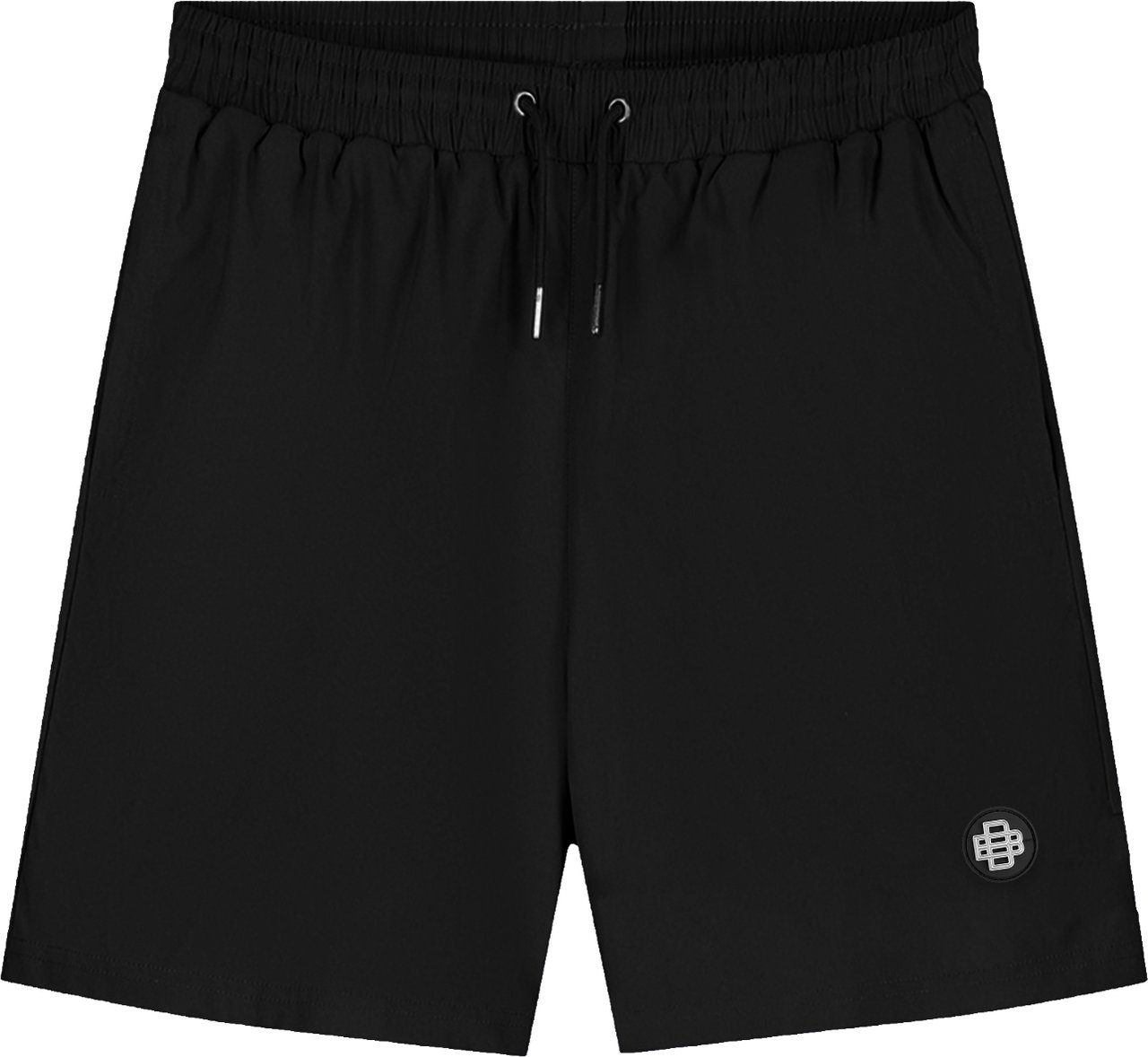 Black Bananas MONOGRAM PLATE SWIMSHORTS Zwart