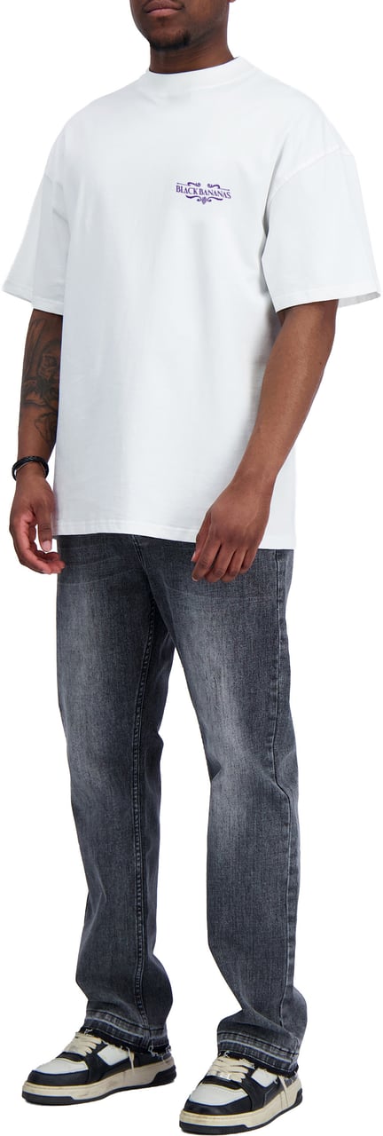 Black Bananas GRAPE ESCAPE TEE Wit
