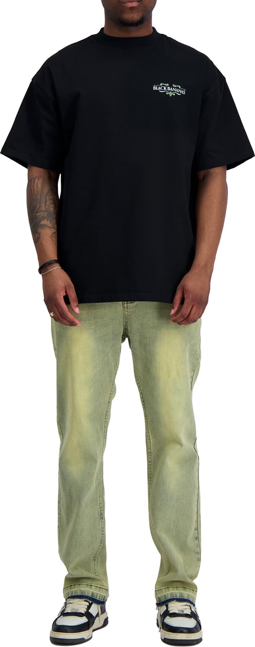 Black Bananas GRAPE TEE Zwart