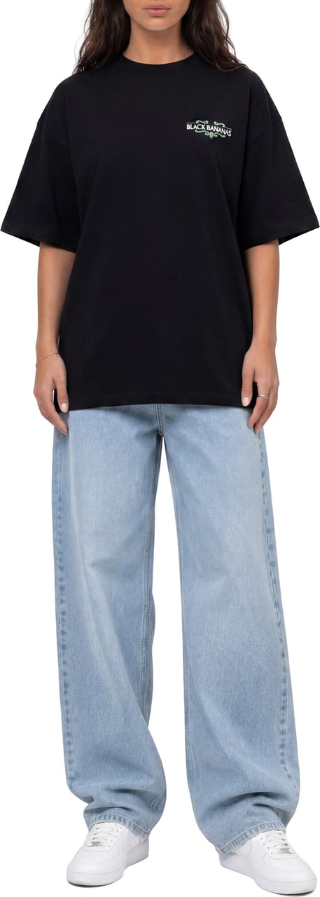 Black Bananas GRAPE TEE Zwart