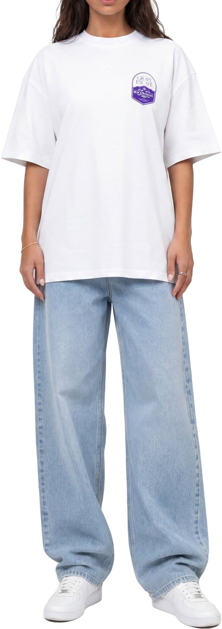 Black Bananas WINE LABEL TEE Wit