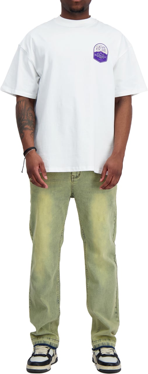 Black Bananas WINE LABEL TEE Wit