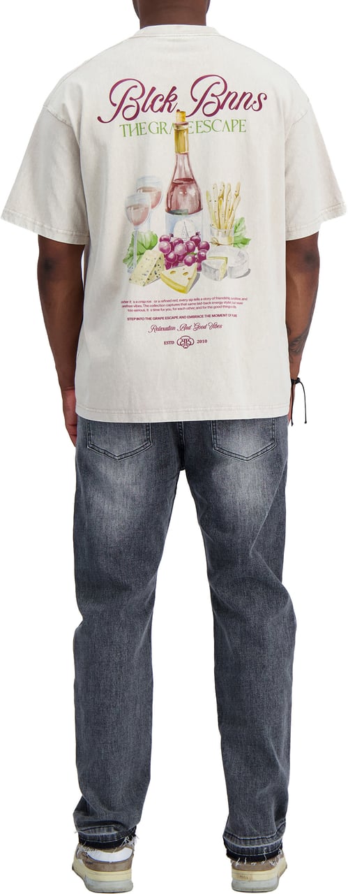 Black Bananas WINE TABLE TEE Beige