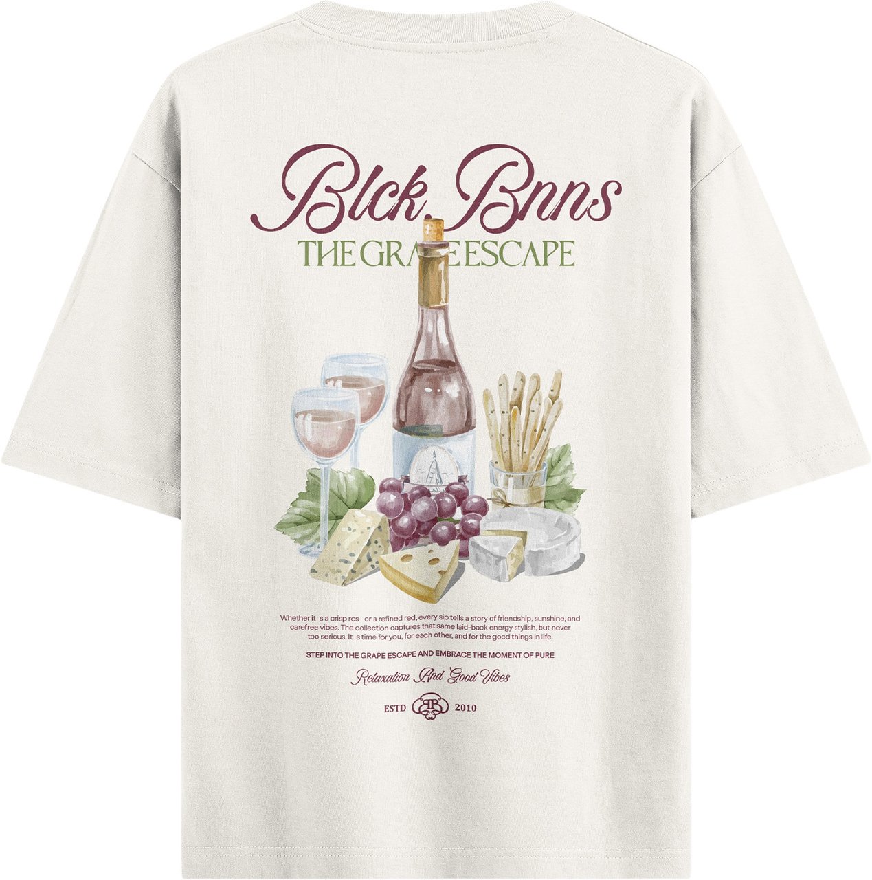 Black Bananas WINE TABLE TEE Beige