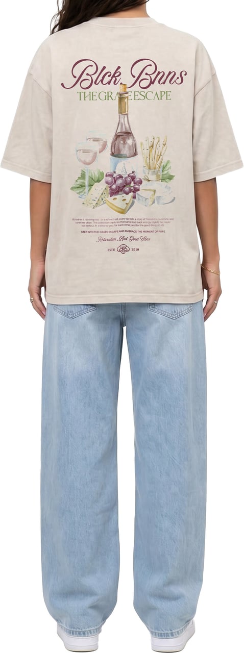 Black Bananas WINE TABLE TEE Beige