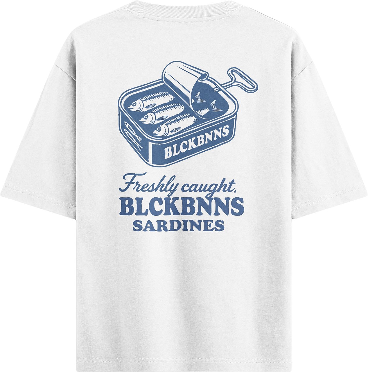 Black Bananas SARDINES T-SHIRT Wit
