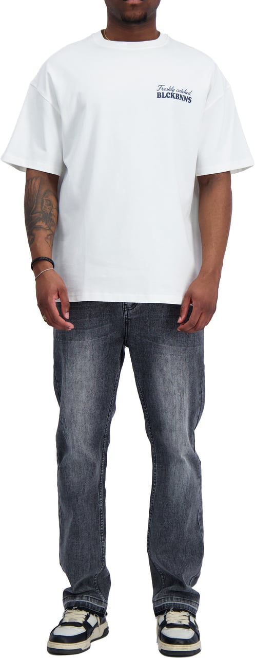 Black Bananas SARDINES T-SHIRT Wit