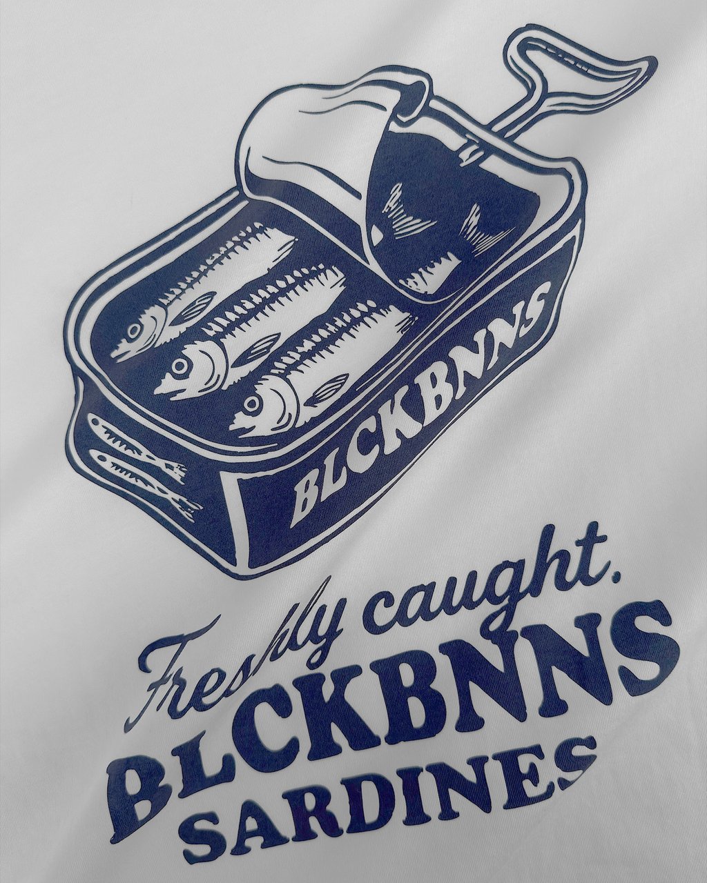 Black Bananas SARDINES T-SHIRT Wit