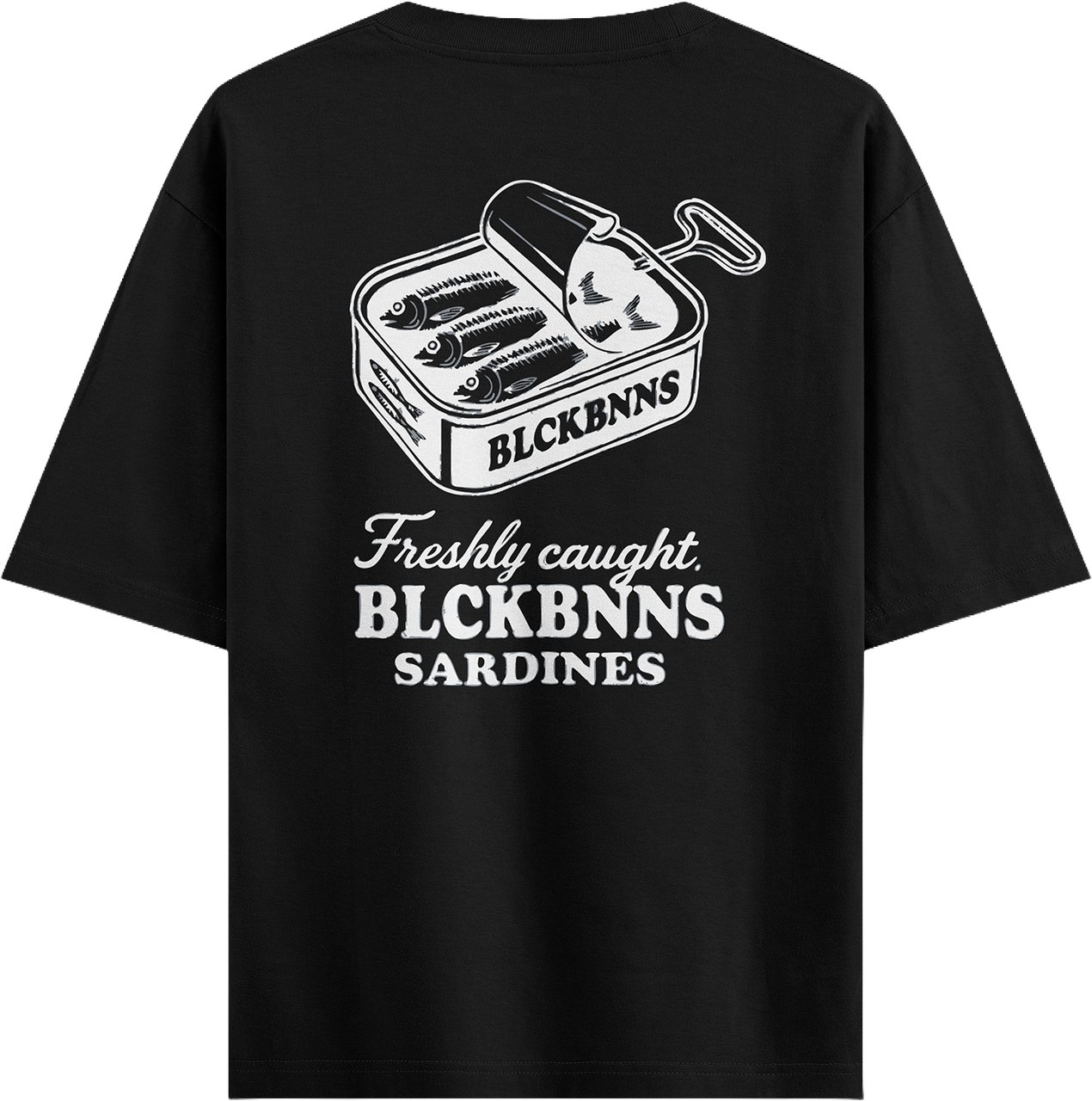 Black Bananas SARDINES T-SHIRT Zwart