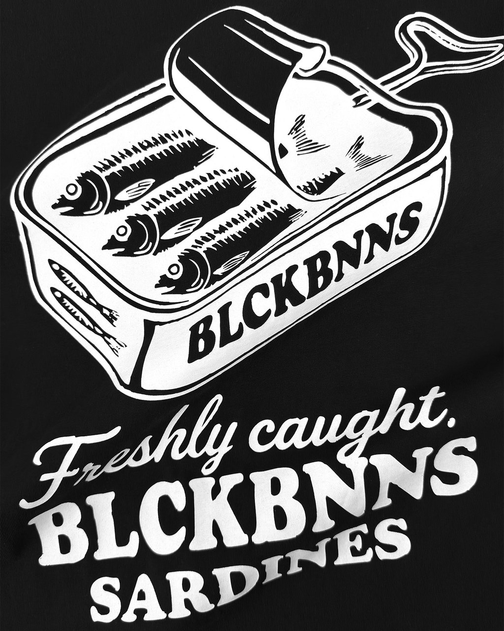 Black Bananas SARDINES T-SHIRT Zwart