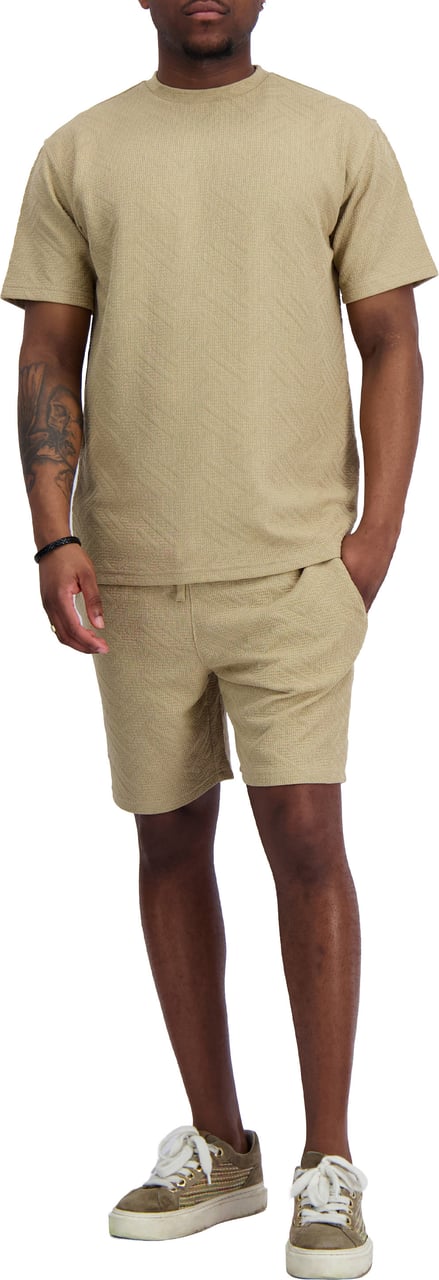 Black Bananas KNITTED TWINSET Beige