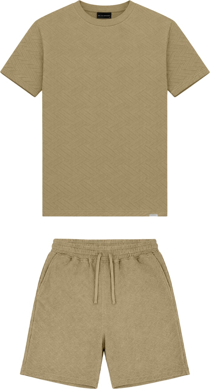 Black Bananas KNITTED TWINSET Beige