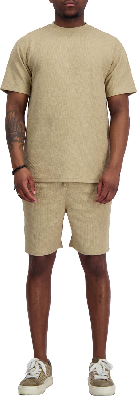 Black Bananas KNITTED TWINSET Beige