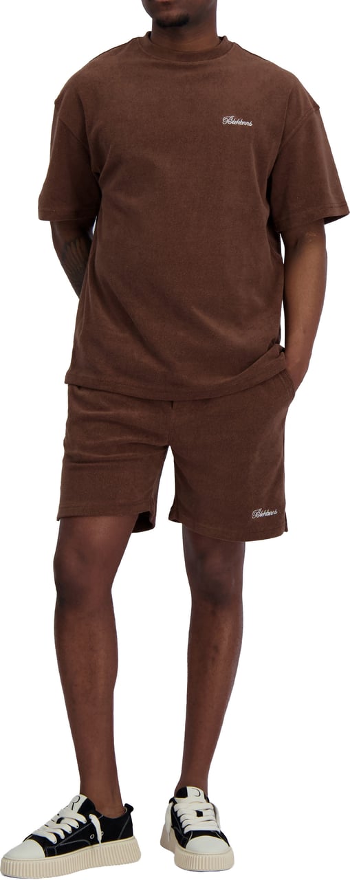 Black Bananas TERRY SCRIPT TWINSET Bruin