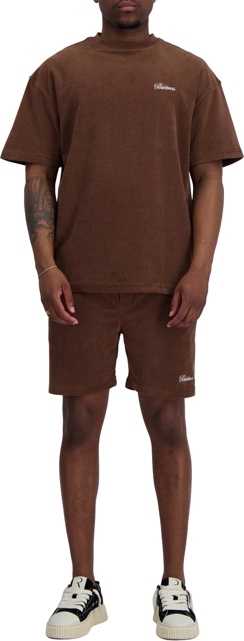 Black Bananas TERRY SCRIPT TWINSET Bruin