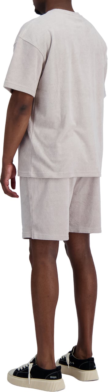 Black Bananas TERRY SCRIPT TWINSET Beige