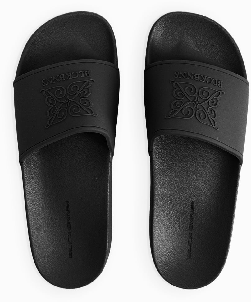 Black Bananas ANAGRAM SLIDES Zwart