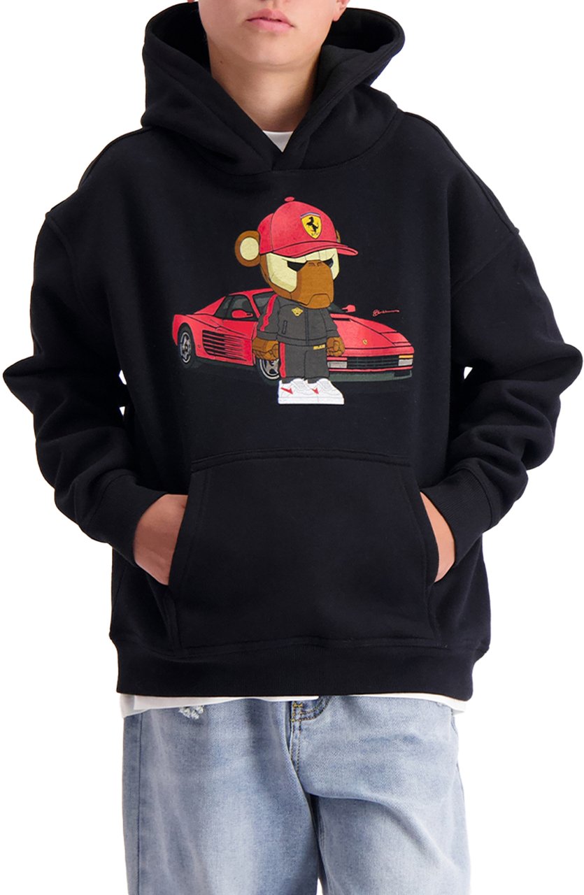 Black Bananas KIDS FEBBARI HOODIE Zwart