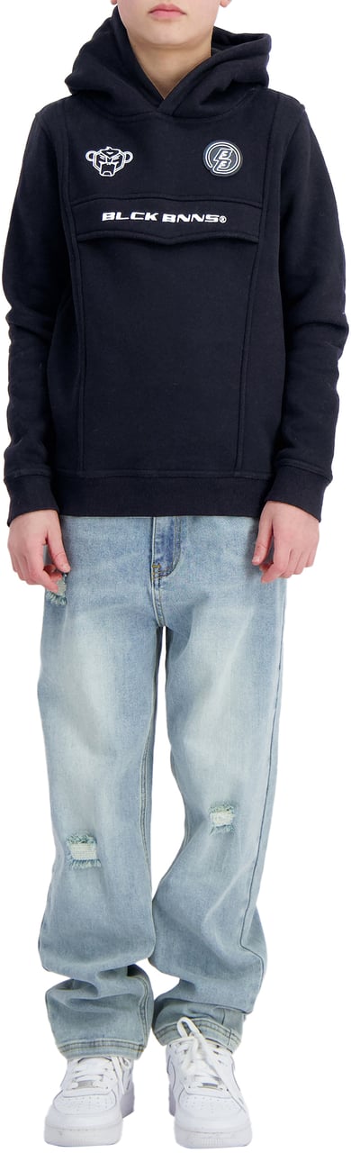 Black Bananas KIDS ANORAK HOODIE Zwart