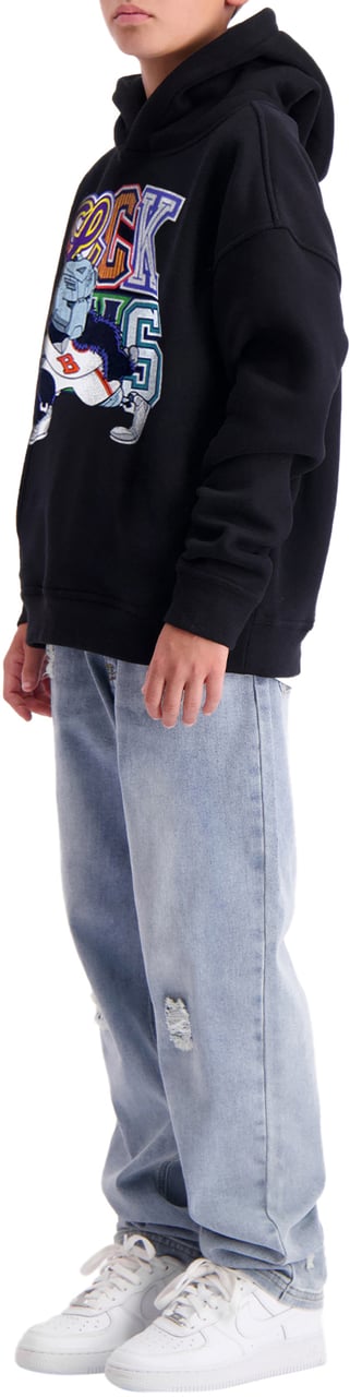 Black Bananas KIDS DRIBBLE HOODIE Zwart