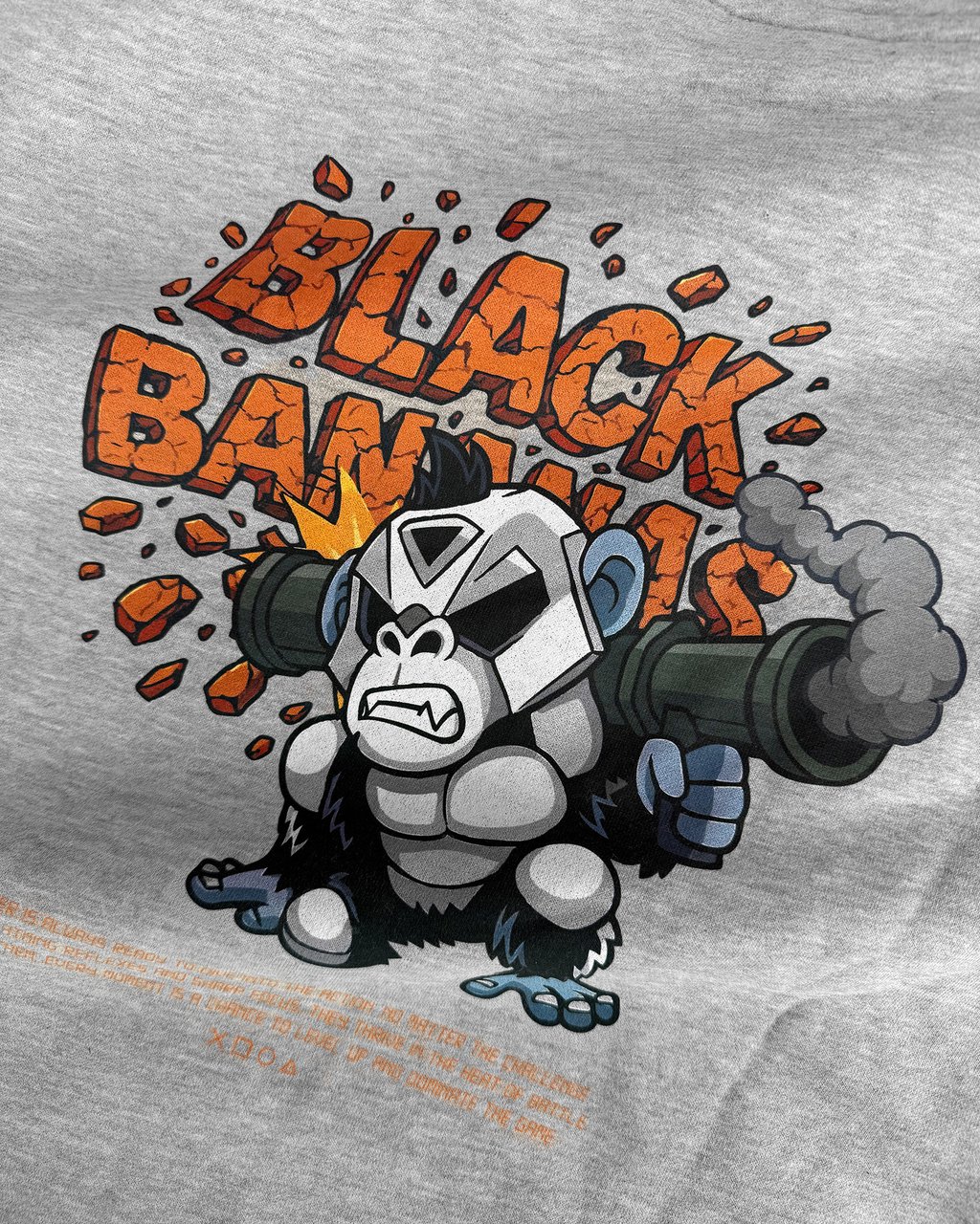 Black Bananas KIDS EXPLODE HOODIE Lichtgrijs