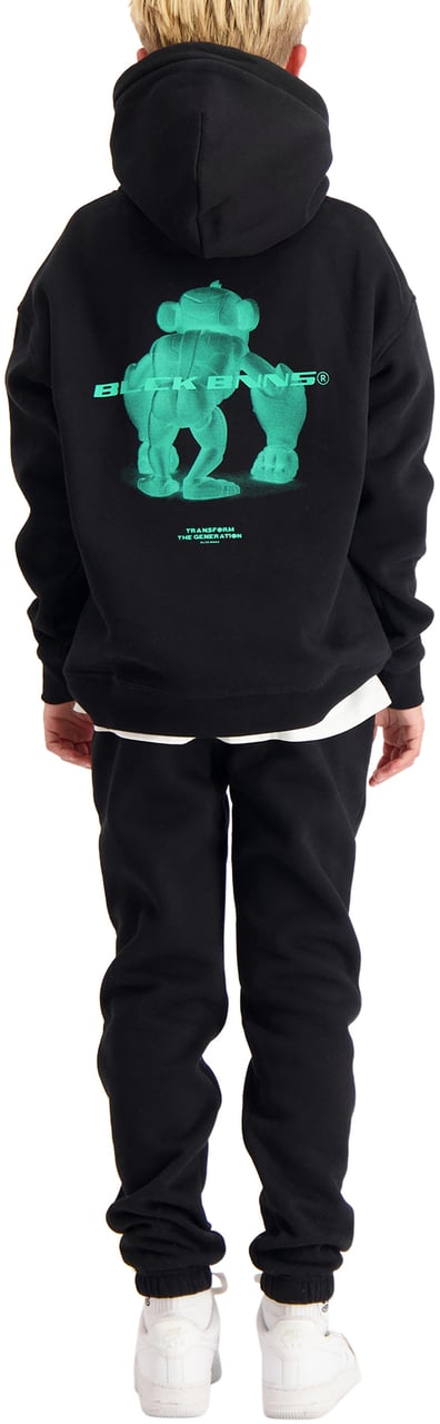 Black Bananas KIDS 3D XRAY SWEATSUIT Zwart