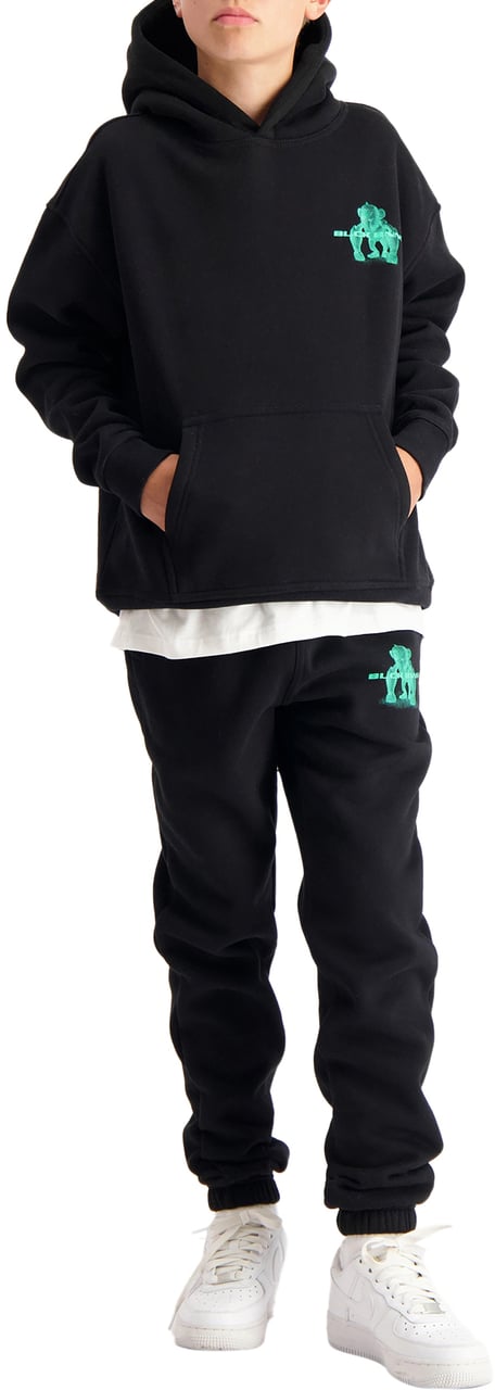 Black Bananas KIDS 3D XRAY SWEATSUIT Zwart