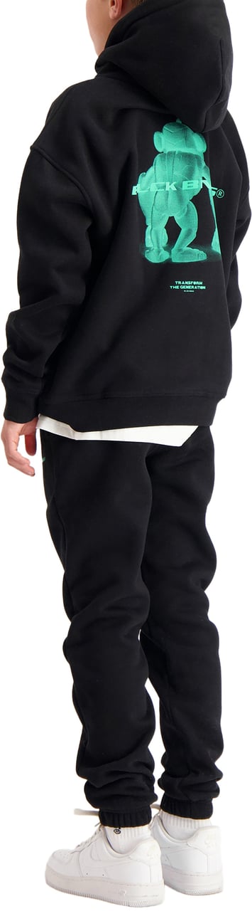 Black Bananas KIDS 3D XRAY SWEATSUIT Zwart