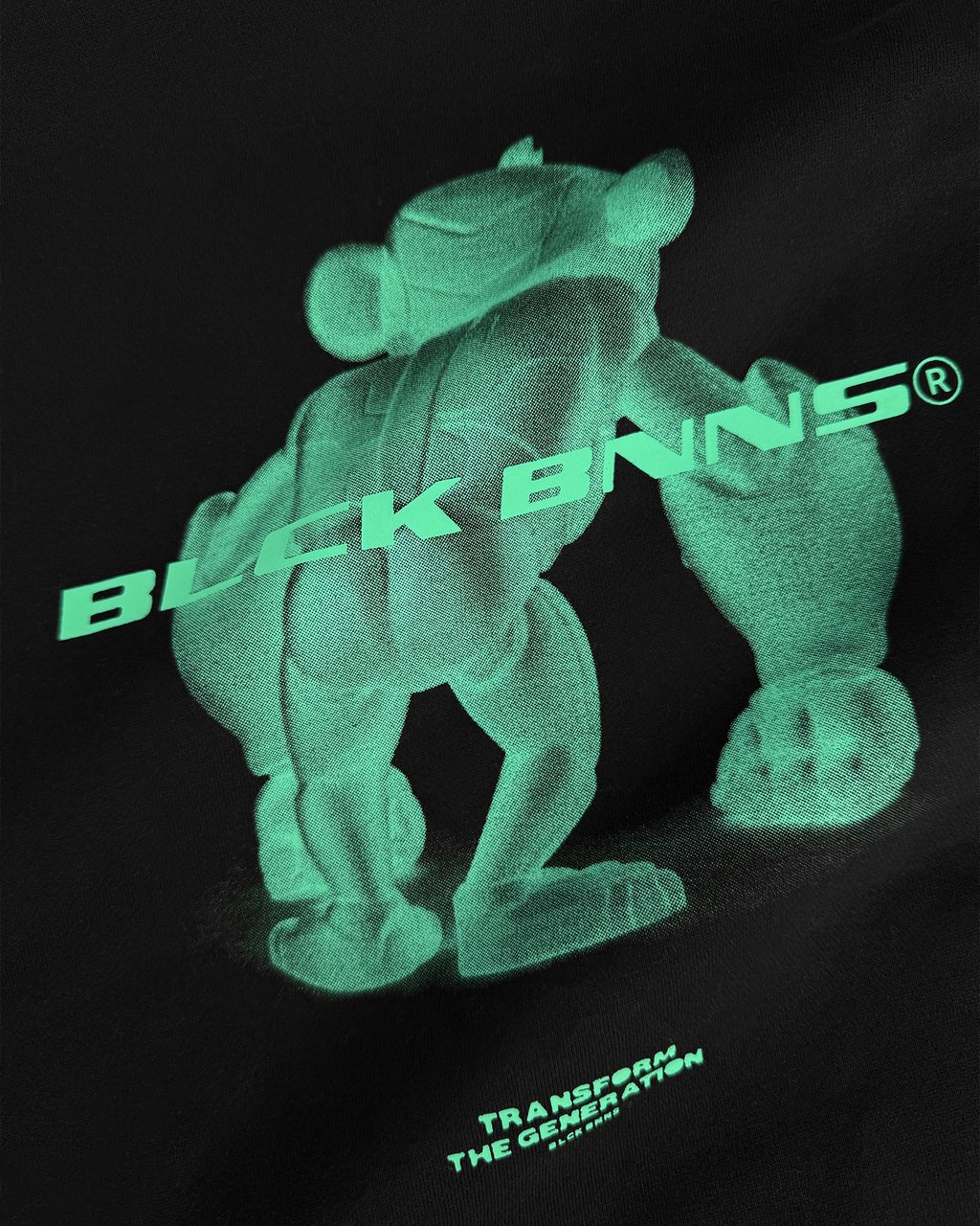 Black Bananas KIDS 3D XRAY SWEATSUIT Zwart