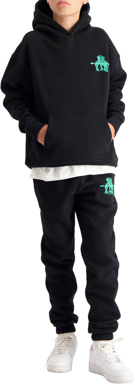 Black Bananas KIDS 3D XRAY SWEATSUIT Zwart