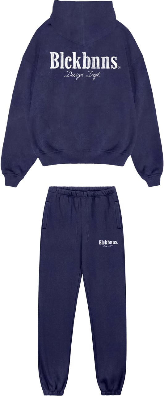 Black Bananas BRUSH WASHED SWEATSUIT Navy